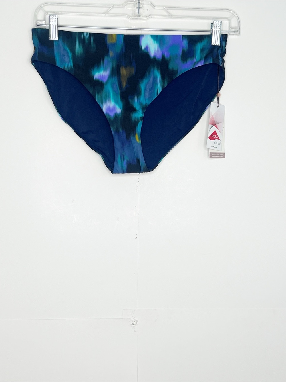 Calia Womens Core Mid Rise Bikini Bottom Size Medium